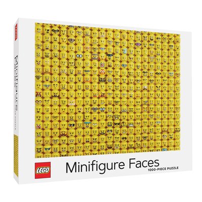 LEGO® Minifigure Faces 1000-Piece Puzzle - Lydia LEGO - Brettspill - Chronicle Books - 9781797210193 - 27. oktober 2020