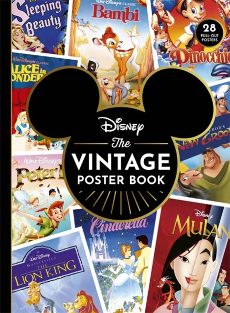 Cover for Walt Disney · Disney The Vintage Poster Book: includes 28 iconic pull-out posters! (Taschenbuch) (2024)