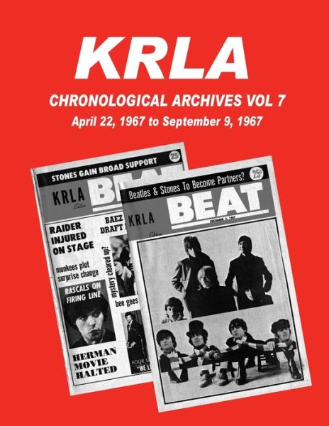 Cover for Gary Zenker · KRLA Chronological Archives Vol 7 (Paperback Book) (2016)