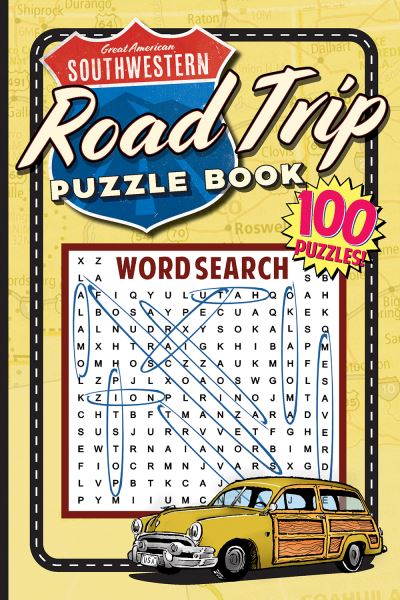 Cover for Applewood Books · Great American Southwestern Road Trip Puzzle Book (Paperback Book) (2020)