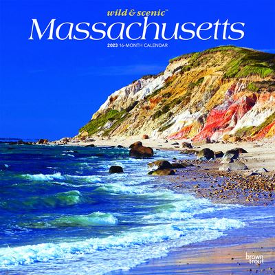 Cover for Browntrout · Massachusetts Wild &amp; Scenic 2023 Square (Calendar) (2022)