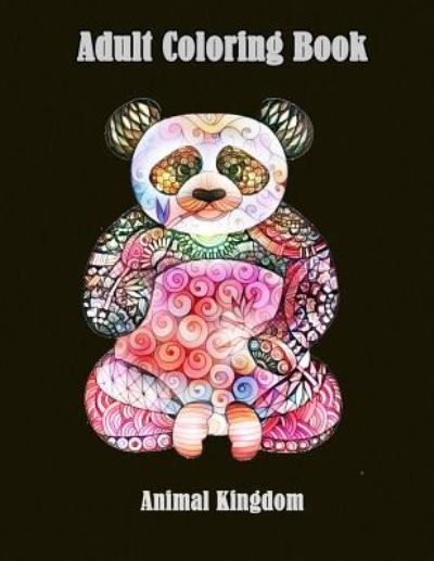 Cover for Animal Coloring Books For Grown-Ups · Adult Coloring Book (Paperback Book) (2018)