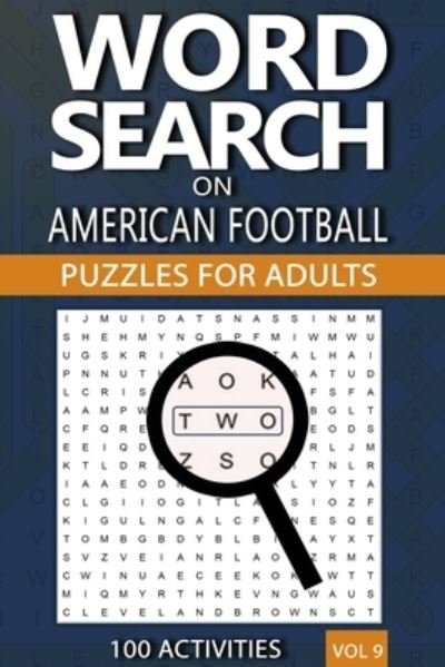 Cover for Acr Publishing · Word Search on American Football (Pocketbok) (2021)