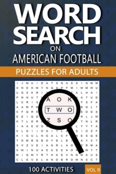 Cover for Acr Publishing · Word Search on American Football (Paperback Book) (2021)