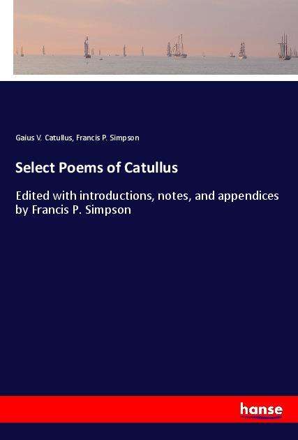 Cover for Catullus · Select Poems of Catullus (Book)