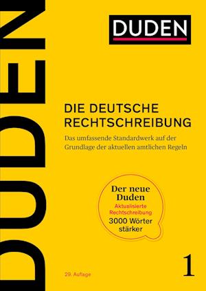 Cover for Duden · Duden (1) - Die deutsche Rechtschreibung (HB) - 29. Auflage (Hardcover Book) (2024)