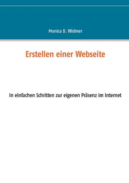 Cover for Widmer · Erstellen einer Webseite (Book) (2017)