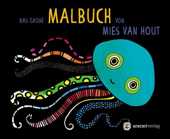 Cover for Mies Van Hout · Das große Malbuch von Mies van Hout (Taschenbuch) (2021)