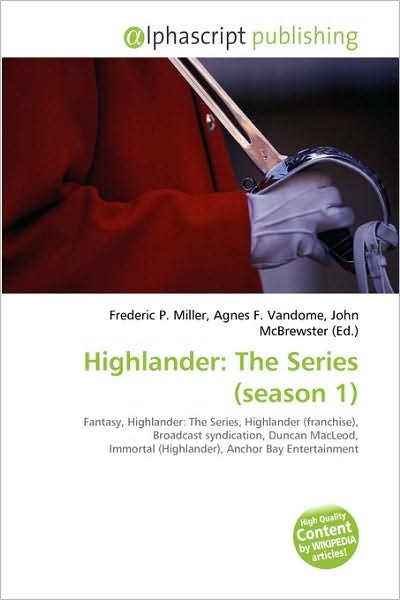 Cover for Highlander · The Series (season 1) (Buch)