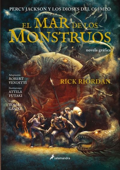 Cover for Rick Riordan · Mar De Los Monstruos, El. Percyjackson Y Los Dioses Del Olimpo 2 (Novela Grafica) (Paperback Book) (2016)