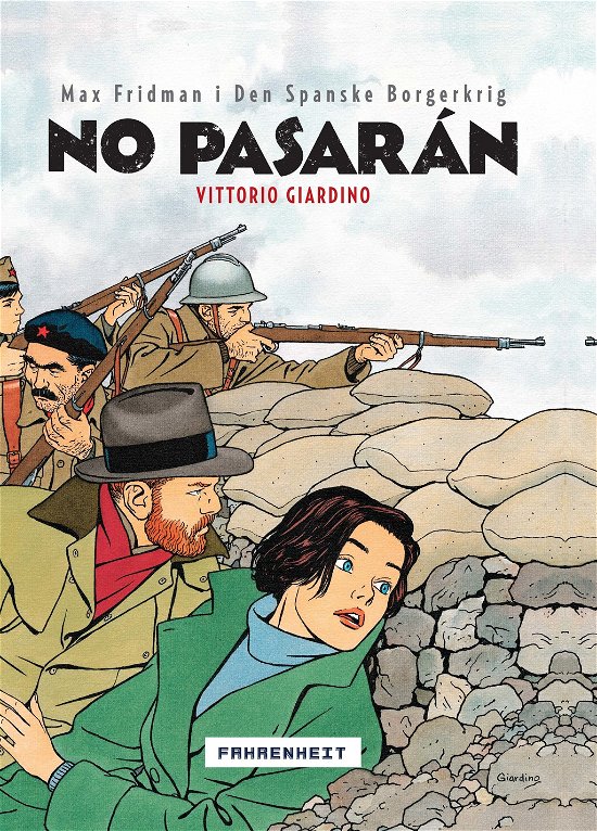 Cover for Vittorio Giardino · No pasaran (Bound Book) [1. Painos] [Indbundet] (2011)