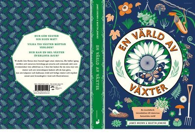 En värld av växter - Martin Jenkins - Kirjat - Förlaget Mammut - 9788794214193 - keskiviikko 10. toukokuuta 2023