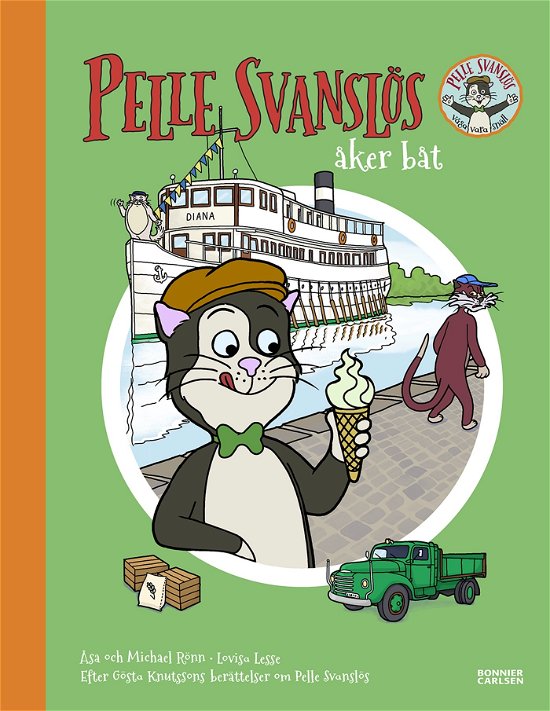 Cover for Gösta Knutsson · Pelle Svanslös åker båt (Bound Book) (2024)