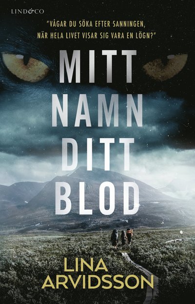Cover for Lina Arvidsson · Mitt namn, ditt blod (Indbundet Bog) (2023)