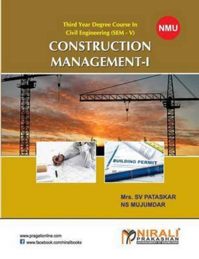 Cover for N S Mujumdar · Construction Management-I (Paperback Book) (2014)