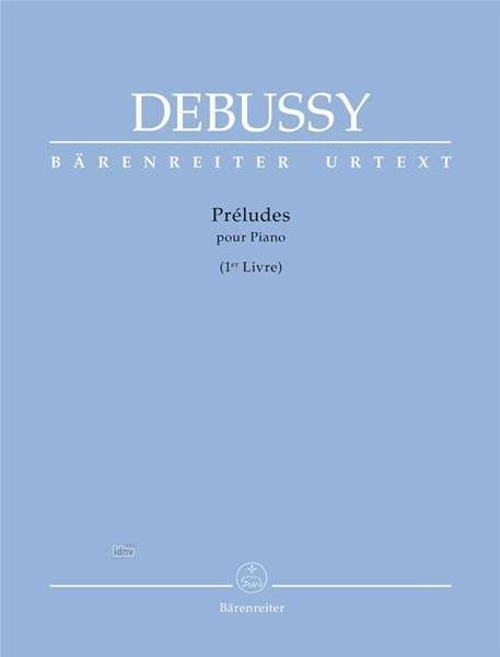 Cover for Debussy · Préludes 1er livre.BA10818 (Bok)