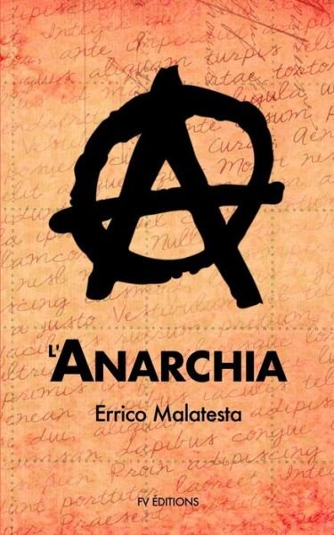 Cover for Errico Malatesta · L'Anarchia (Paperback Book) (2020)