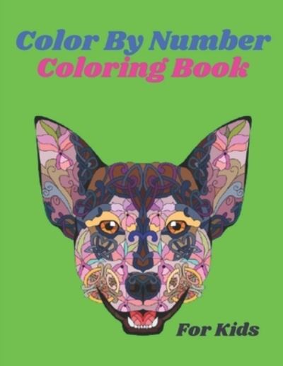 Cover for Mary Miller · Color By Number Coloring Book For Kids (Paperback Book) (2021)