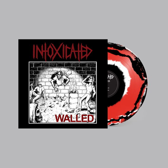 Cover for Intoxicated · Walled (3 Colour Swirl Vinyl Vinyl) (LP) (2021)