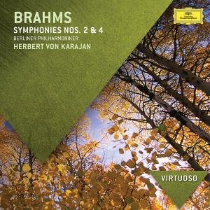 Cover for Bp / Karajan · Brahms: Symphonies Nos 2 &amp; 4 (CD) (2012)