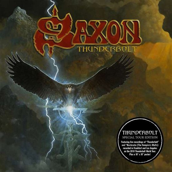 Cover for Saxon · Thunderbolt (CD) [Special Tour edition] (2018)