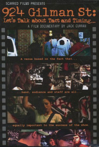Cover for 924 Gilman St. · Lets Talk About Tact &amp; Timing - a Film D (DVD) (2008)