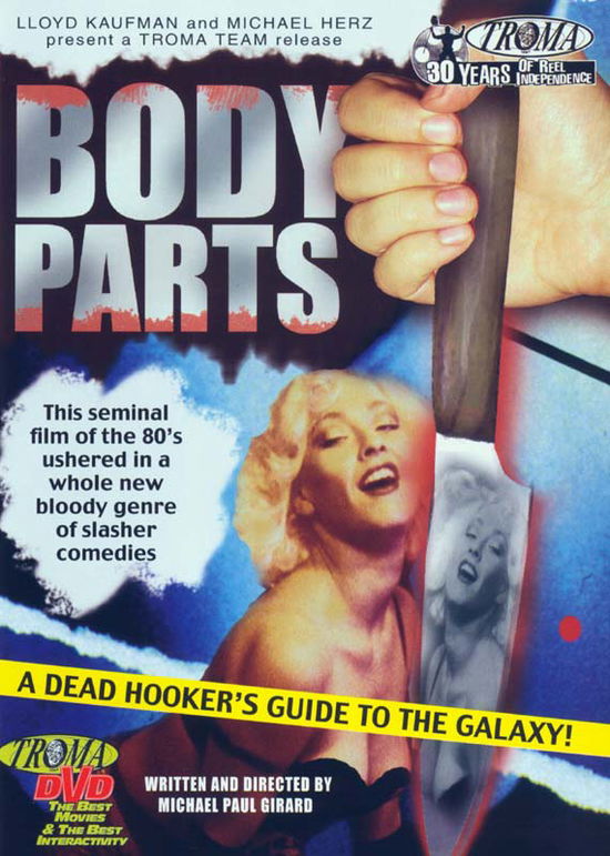 Cover for DVD · Body Parts (DVD) (2005)