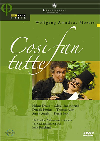 Cover for Mozart · Cosi Fan Tutte (DVD) (2004)
