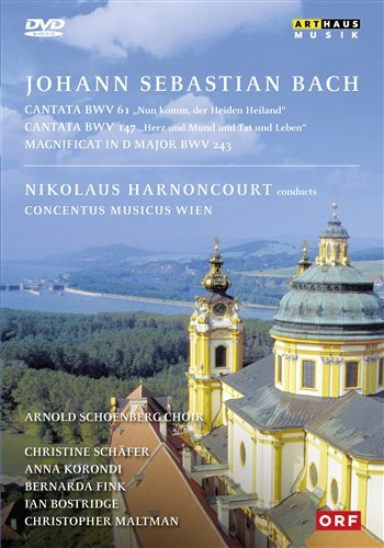 Cover for Bach · Magnificat and Cantatas (MDVD) (2010)