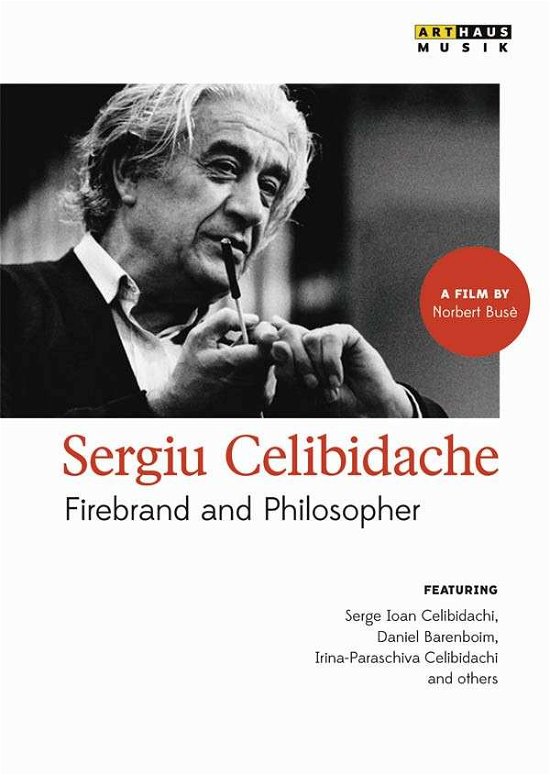 Cover for Sergiu Celibidache · Firebrand &amp; Philosopher (MDVD) (2013)
