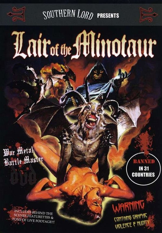 Cover for Lair Of The Minotaur · War Metal Battle Master (DVD) (2008)