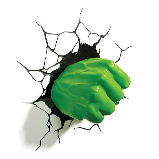 MARVEL - 3D Deco Light - HULK - Marvel - Merchandise - HUT - 0816733002194 - 31. december 2016