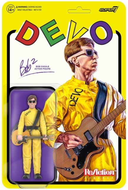Cover for Devo · Devo Satisfactio Bob Casale Reaction Figure (MERCH) (2023)