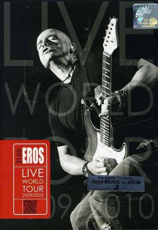 Cover for Eros Ramazzotti · 21.00: Eros Live World Tour 20 (DVD) (2010)