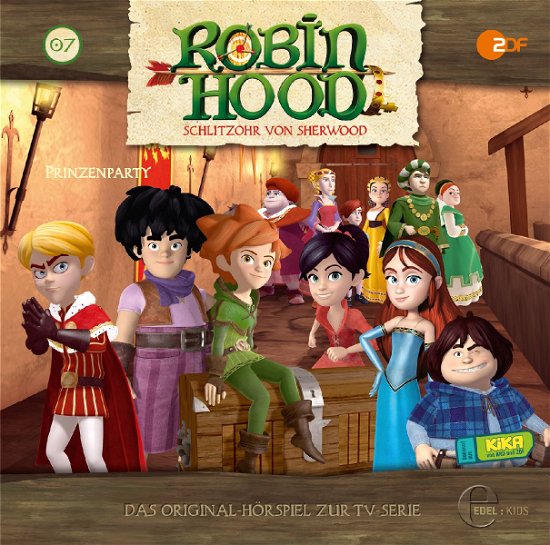 Cover for Robin Hood-schlitzohr Von Sherwood · (7)original Hörspiel Z.tv-serie-prinzenparty (CD) (2016)