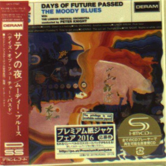 Days Of Future Passed - Moody Blues - Muziek - UNIVERSAL - 4988031188194 - 23 november 2016
