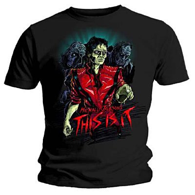 Cover for Michael Jackson · zombie/black/ts/fp/pb (CLOTHES) [size S] (2009)