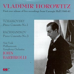 Horowitz in Concert - Tchaikovsky / Rachmaninoff / Horowitz / Barbirolli - Musik - Apr UK - 5024709155194 - 18. März 1997