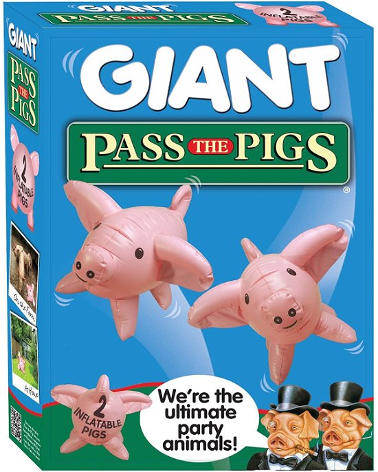 Pass the Pigs GiantBoardgames - Pass the Pigs GiantBoardgames - Brætspil - Winning Moves - 5036905019194 - 
