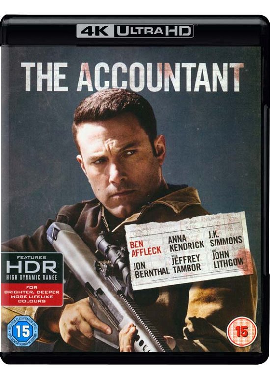Cover for The Accountant (4K UHD Blu-ray) (2017)