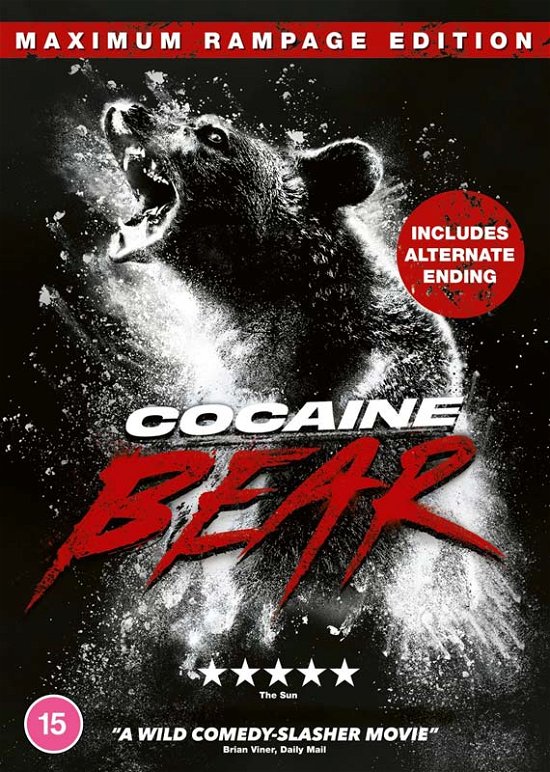 Cover for Cocaine Bear DVD · Cocaine Bear (DVD) (2023)