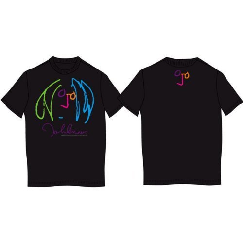 Cover for John Lennon · John Lennon Unisex T-Shirt: Imagine (Back Print) (T-shirt) [size S] [Black - Unisex edition]