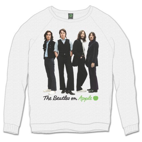 Cover for The Beatles · The Beatles Unisex Sweatshirt: Iconic Image (XXXX-Large) (Klær) [White - Unisex edition]