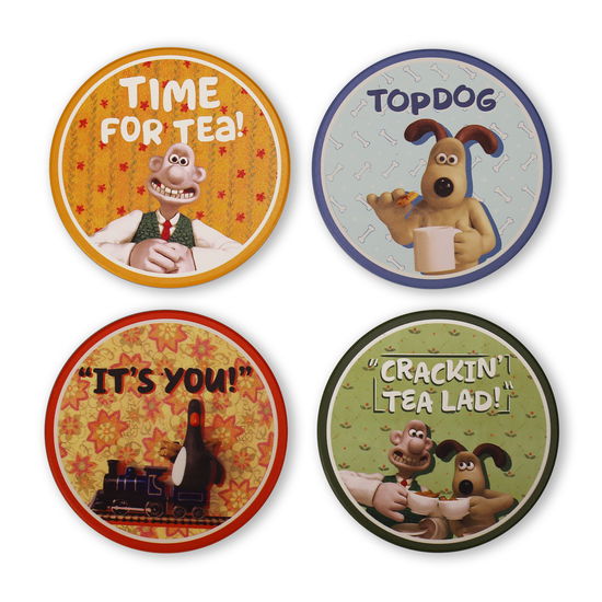 Wallace & Gromit : Half Moon Bay (Coasters Set Of 4 / Set Sottobicchieri) - Half Moon Bay - Merchandise -  - 5055453487194 - 