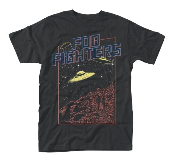 Cover for Foo Fighters · Ufo / Dates Black (T-shirt) [size S] (2017)