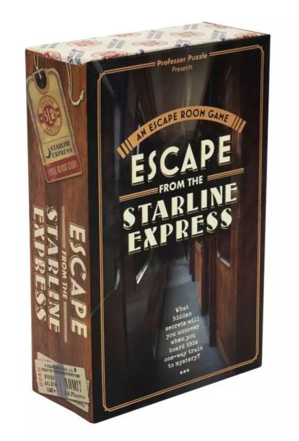 Cover for Escape from the Starline Express Game (MERCH) (2020)