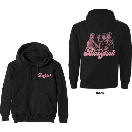 Cover for BlackPink · BlackPink Unisex Pullover Hoodie: Photo Back (Back Print) (Hoodie) [size S] [Black - Unisex edition]