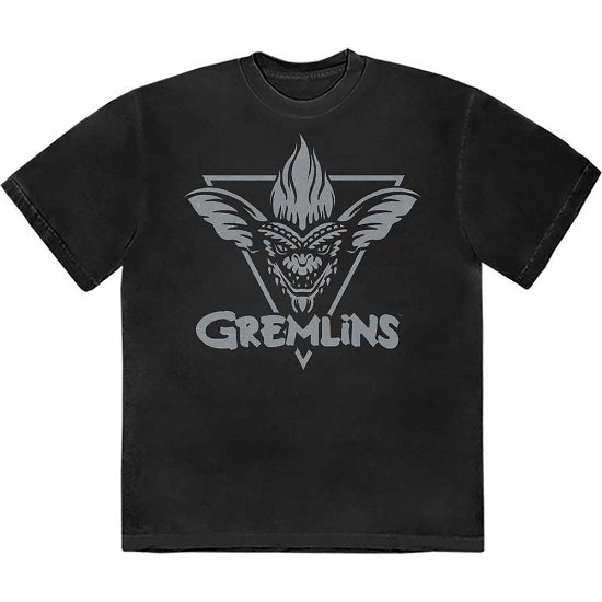 Gremlins Unisex T-Shirt: Stripe Triangle - Gremlins - Marchandise -  - 5056737249194 - 