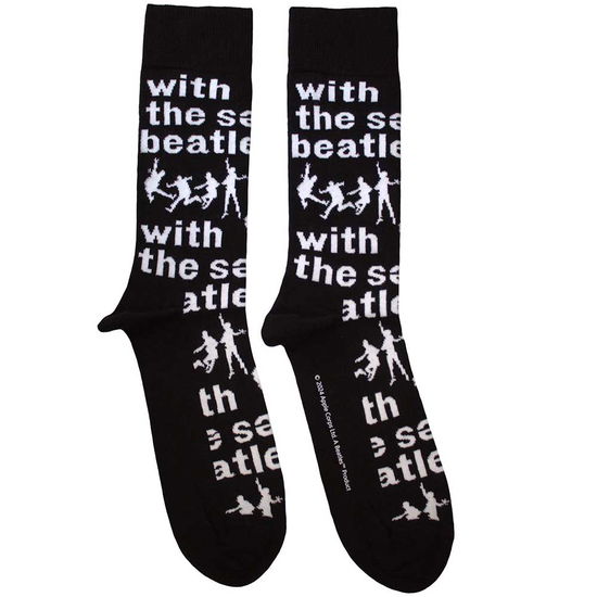 Cover for The Beatles · The Beatles Unisex Ankle Socks: With The Beatles Silhouettes Repeat (CLOTHES) (2024)