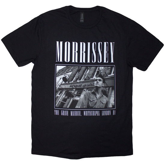 Cover for Morrissey · Morrissey Unisex T-Shirt: Whitechapel (Black) (T-shirt) [size S] (2025)